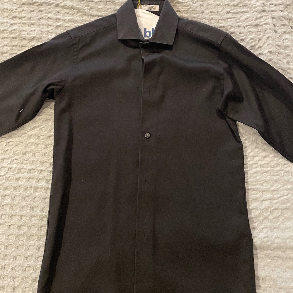 Calvin Klein dress shirt, Boys size 12 Black
